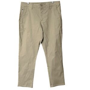 Weatherproof Hybrid Tech Pants 36x30 Tan Stretch Pockets Water Resistant NWT